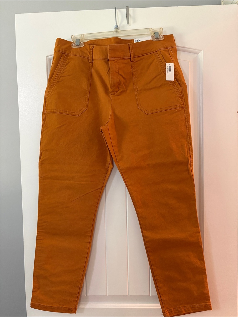 Old Navy Mustard Cropped Utility Pants